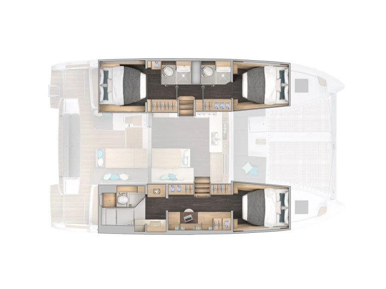 Catamaran rental in Sant Antoni de Portmany - Lagoon Lagoon 43 - OWNER VERSION