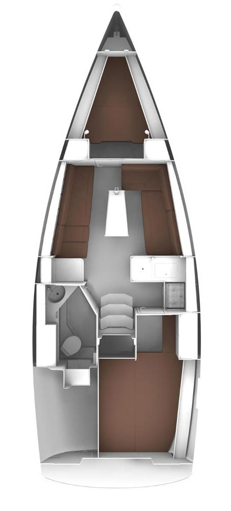 Sailboat rental in Pula - Bavaria Cruiser 34