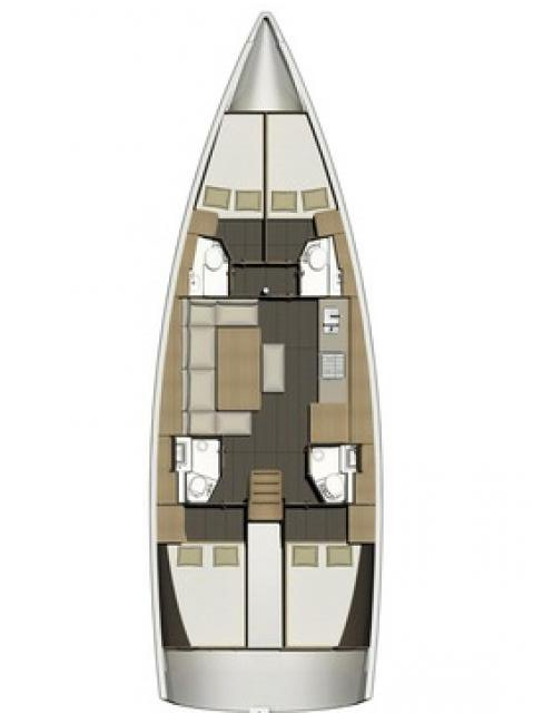 Sailboat rental in Golfo Aranci - Dufour Dufour 460 Grand Large