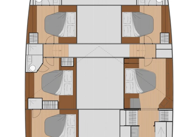 Fountaine Pajot Fountaine Pajot Samana 59 - 5 + 2 cab. charter bareboat or captained in  Alimos