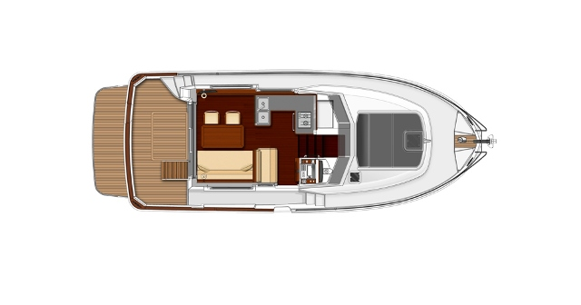 Motorboat rental in Zadar - Bénéteau Swift Trawler 34 Fly