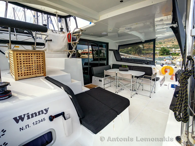 Catamaran rental with or without captain Lagoon Syra