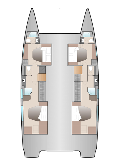 Catamaran for rent Seget Donji at the best price