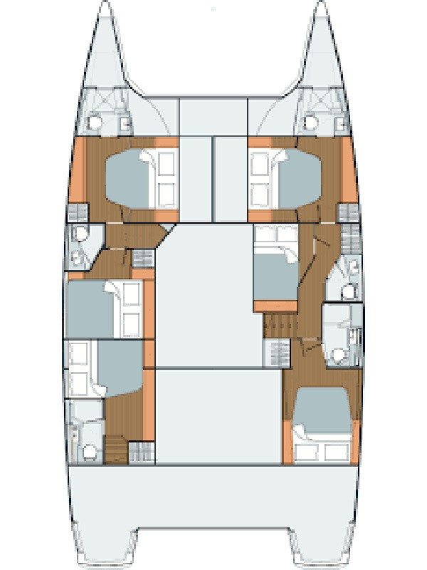Yacht charter Trogir cheap Saba 50