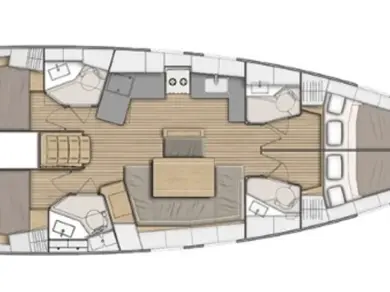 Sailboat rental in Lefkáda - Bénéteau Oceanis 46.1