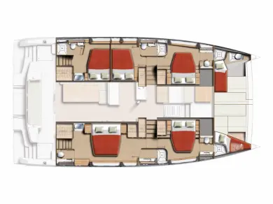 Catamaran rental with or without captain Bali Kaštela