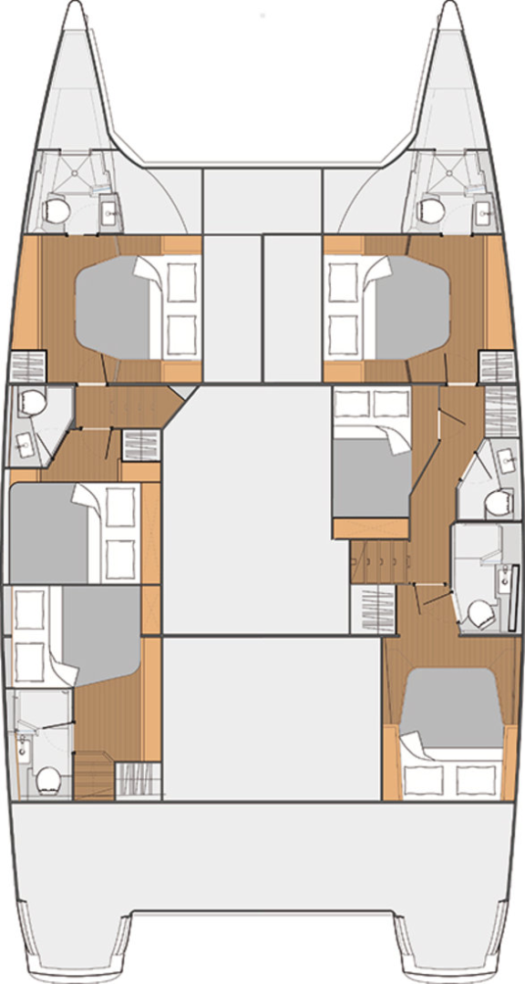 Yacht charter Trogir cheap Saba 50