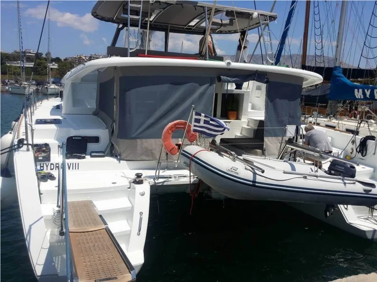 Lagoon Lagoon 450 F charter bareboat or captained in  Alimos
