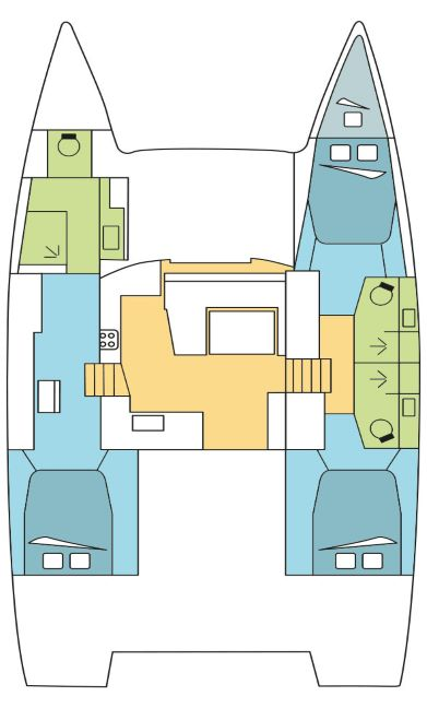 Catamaran for rent Seget Donji at the best price