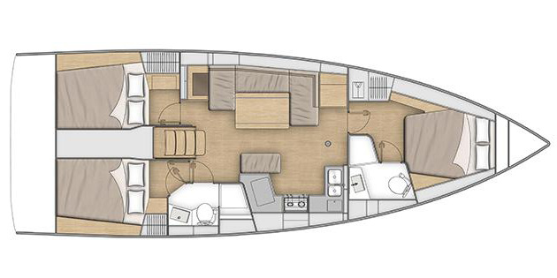 Sailboat for rent Trogir at the best price