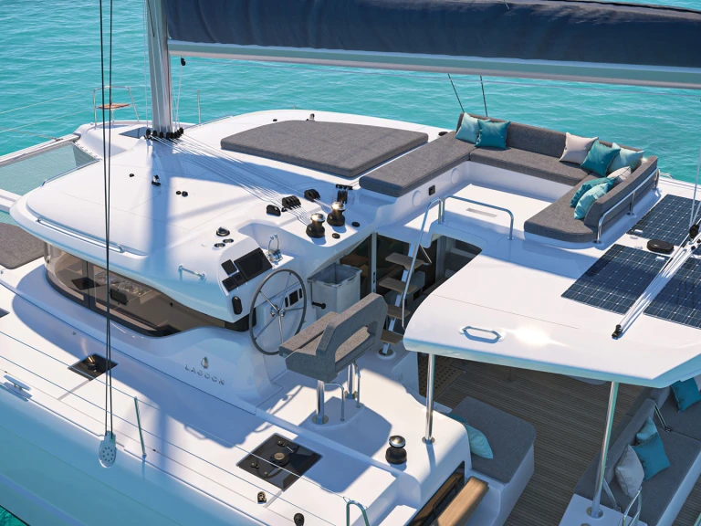 Bareboat Rental Catamaran Lagoon with a boat licence