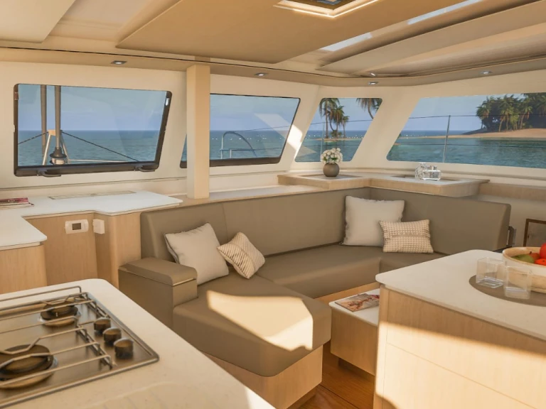 Catamaran rental in Saint-Mandrier-sur-Mer - Fountaine Pajot Fountaine Pajot FP 41 Quatuor 2