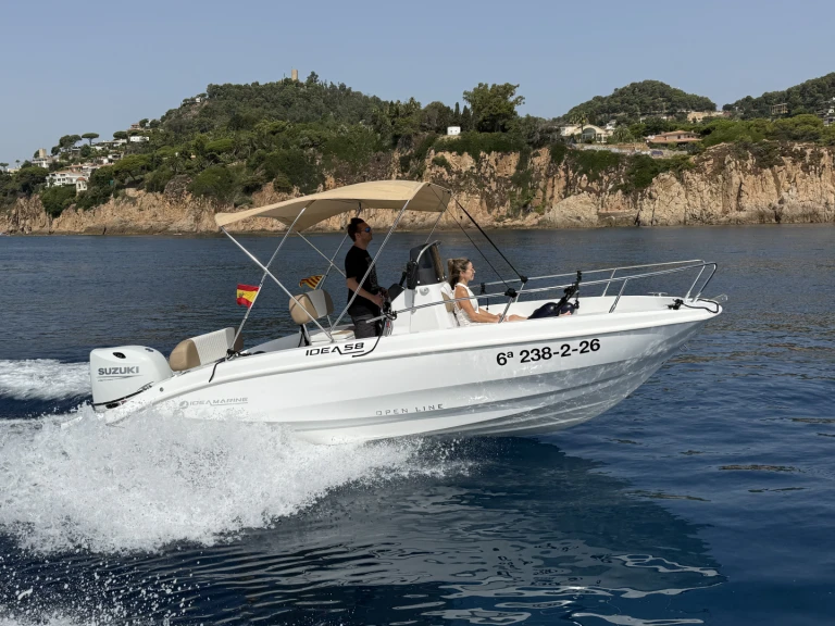 Idea Marine IDEA 58 charter bareboat or captained in  Blanes