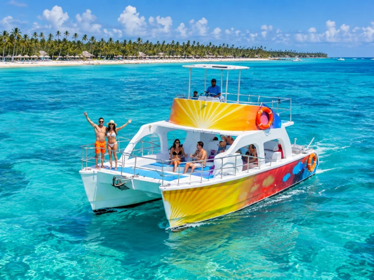 Catamaran rental with or without captain Custom Made Punta Cana