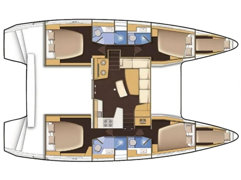 Yacht charter Le Marin cheap Lagoon 42