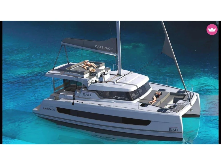 Bareboat Rental Catamaran Bali with a boat licence