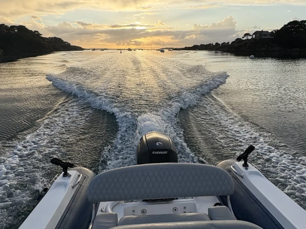 RIB rental with or without captain Tiger Paimpol