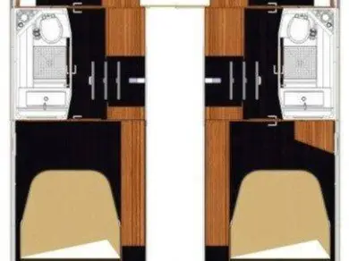 Bareboat Rental Motorboat Fountaine Pajot with a boat licence
