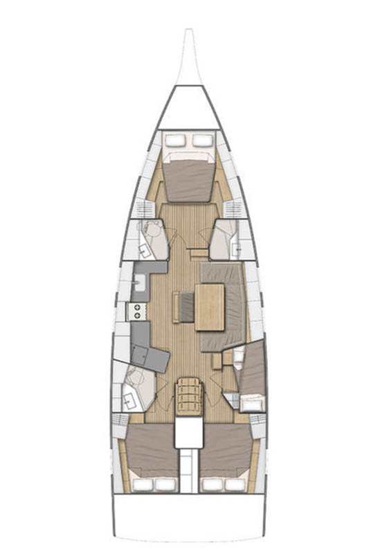 Boat rental Bénéteau Oceanis 46.1 in Alimos on Samboat
