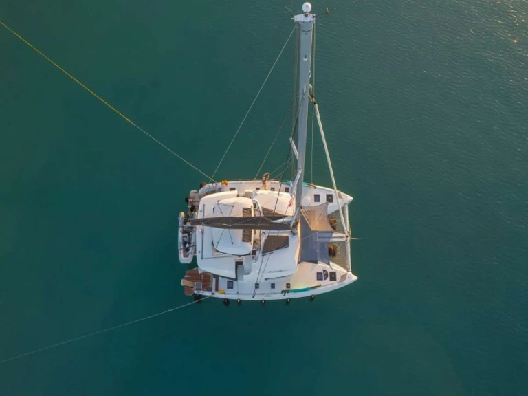 Lagoon AEGEUS charter bareboat or captained in  Greece