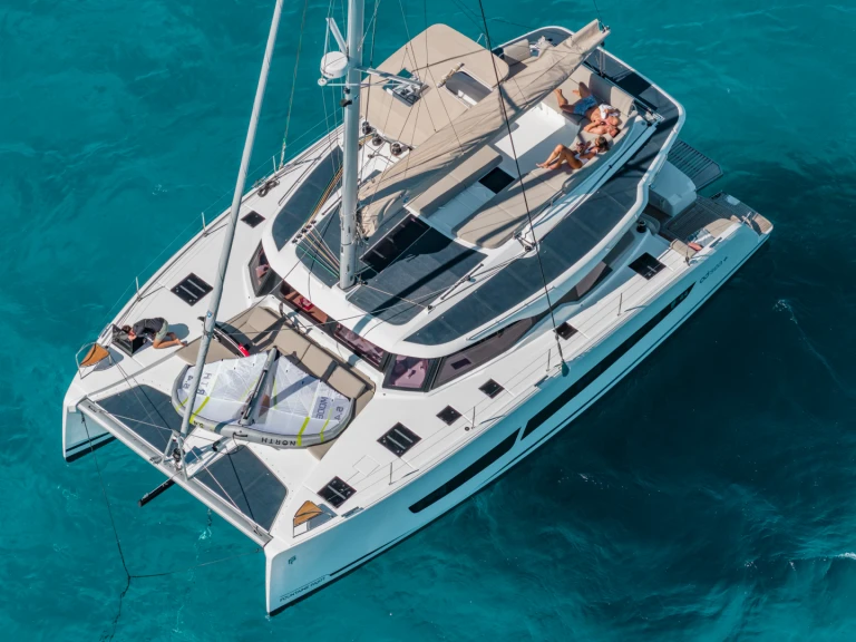 Bareboat Rental Catamaran Fountaine Pajot with a boat licence