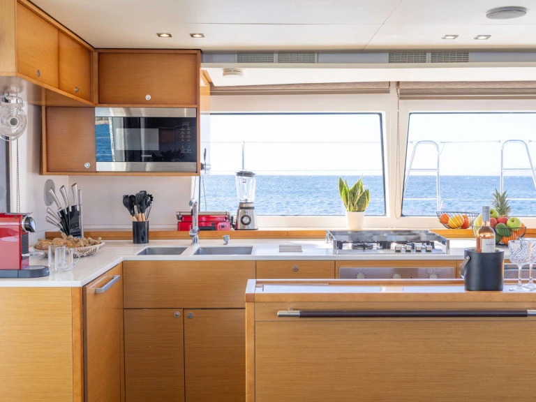 Lagoon KING OF DIAMONDS charter bareboat or captained in  Greece