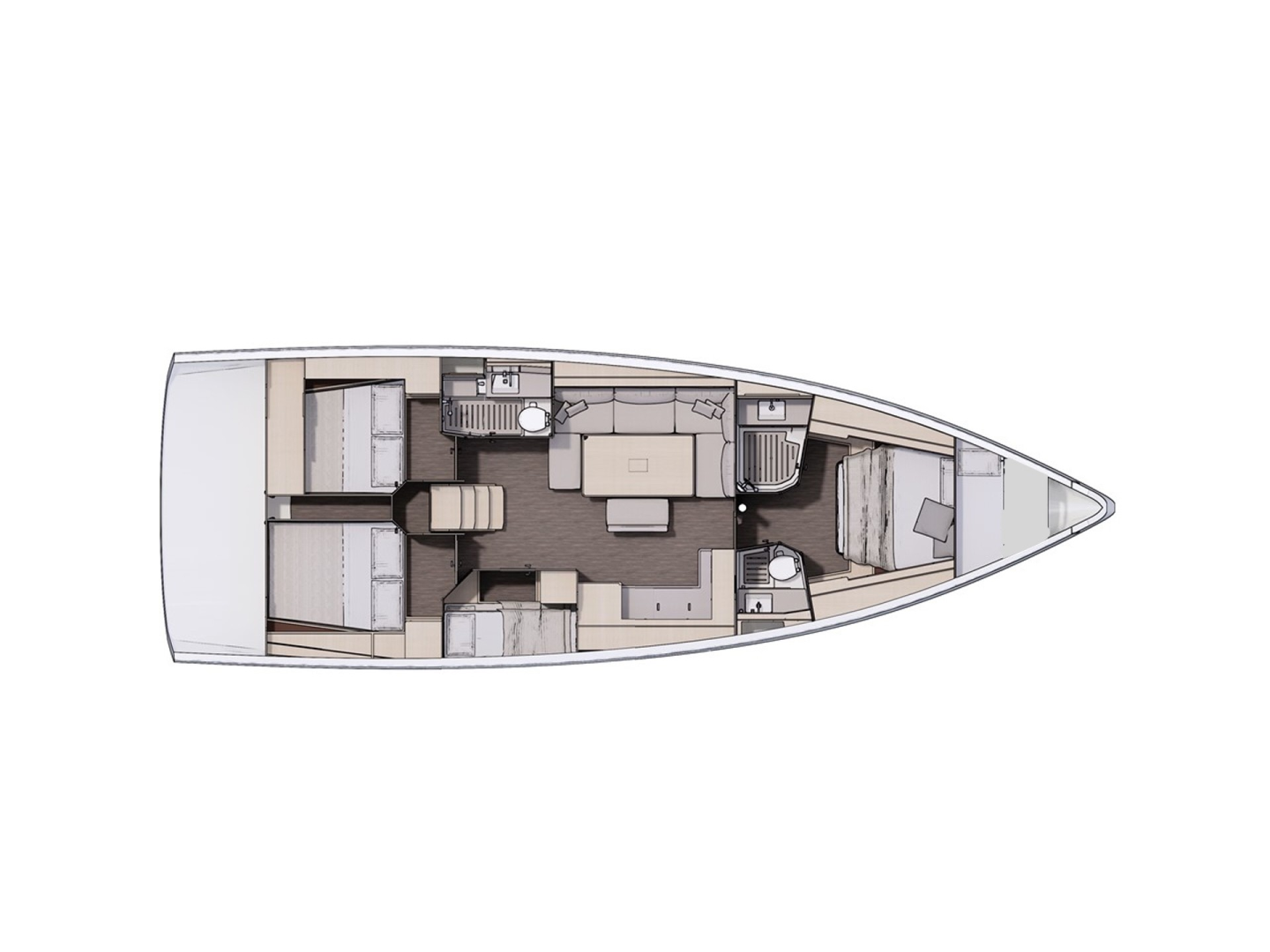 Dufour Dufour 470 charter bareboat or captained in  Trogir