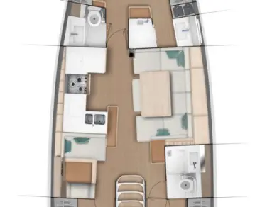 Jeanneau Sun Odyssey 490 charter bareboat or captained in  Road Town