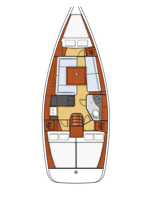 Bénéteau Oceanis 34 charter bareboat or captained in  Néa Péramos
