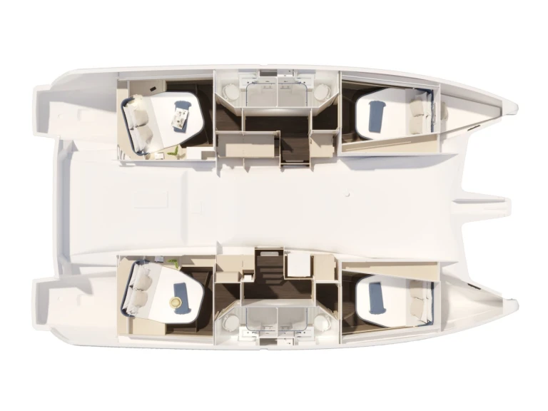 Catamaran rental in Lávrio - Fountaine Pajot FP 44