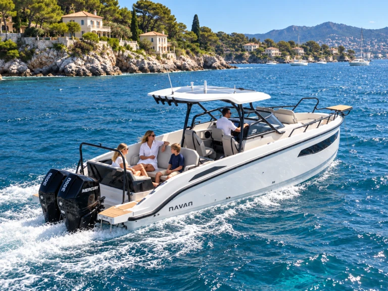 Navan S30 charter bareboat or captained in  Saint-Laurent-du-Var