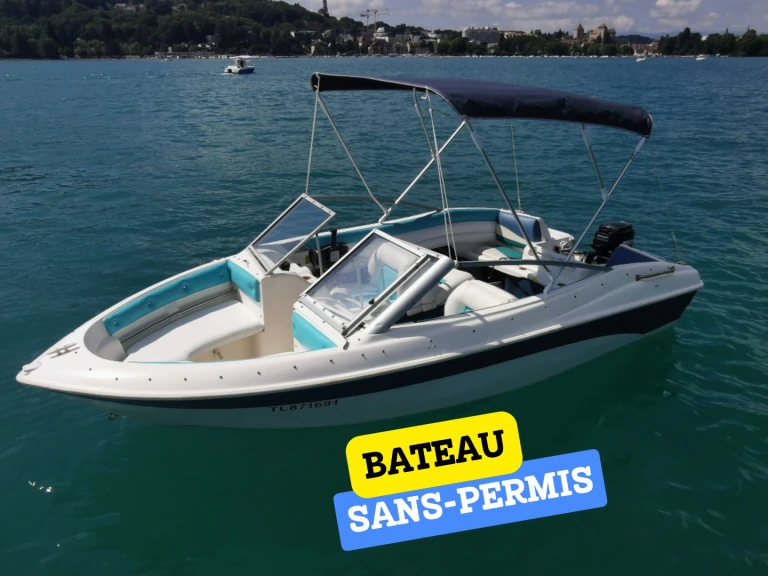 Motorboat rental in Annecy - Larson 160