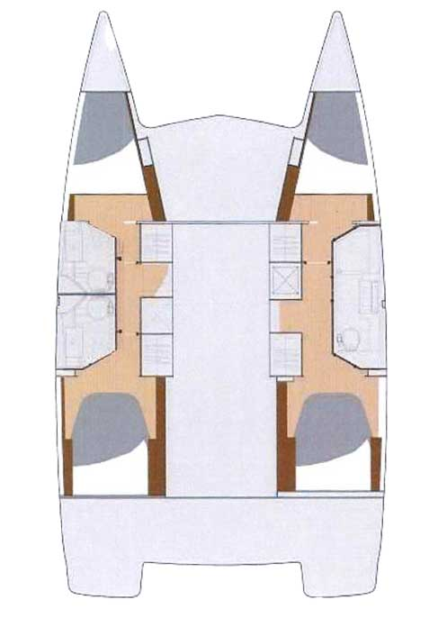 Bareboat Rental Catamaran Fountaine Pajot with a boat licence