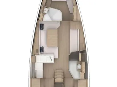 Bareboat Rental Sailboat Grand Soleil with a boat licence