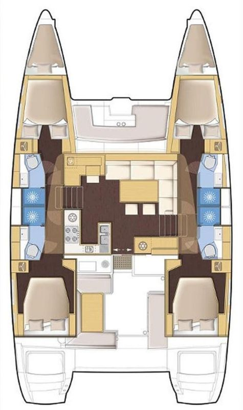 Rent a Lagoon Lagoon 450 F Trogir