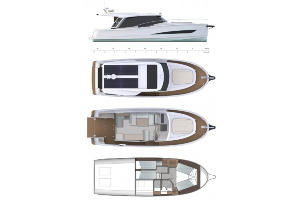 Yacht charter Biograd na Moru cheap Greenline 39