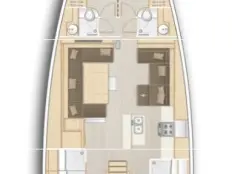 Sailboat rental with or without captain Hanse Pirovac