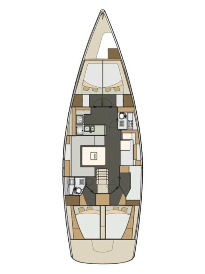Yacht charter Split cheap Impression 50