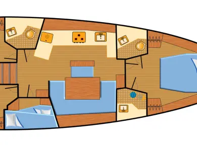 Sailboat rental in Punat - Bénéteau Oceanis 46.1