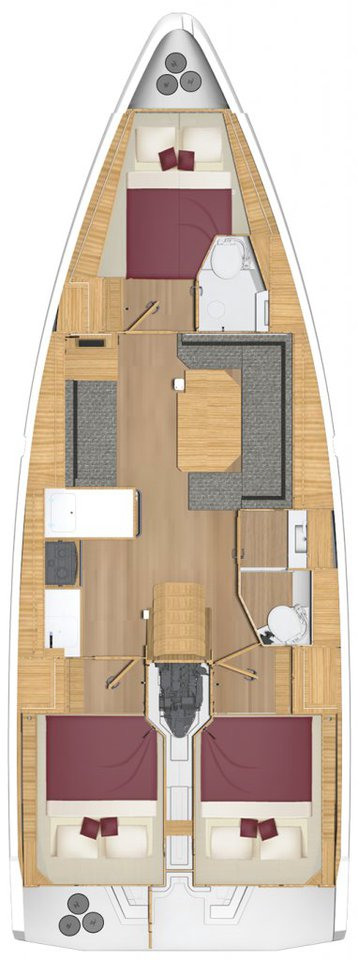 Yacht charter Zadar cheap Bavaria C38