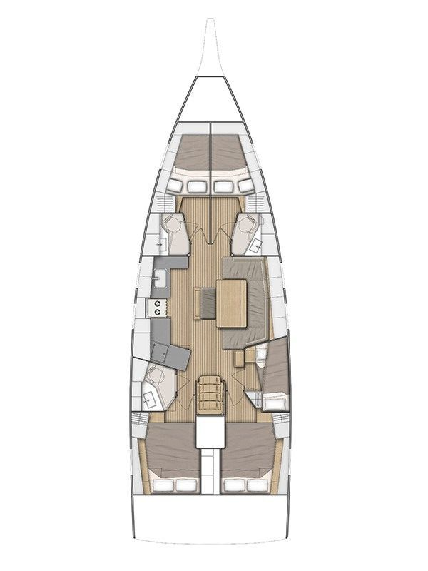 Rent a Bénéteau Oceanis 46.1 Lávrio