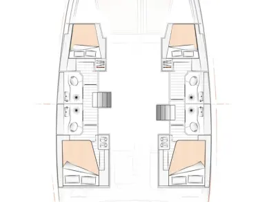 Catamaran rental in Komolac - Excess Excess 12