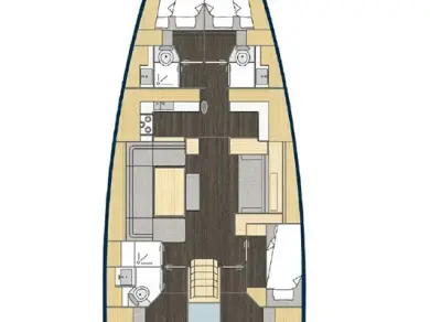 Sailboat rental in Split - Bavaria Bavaria C57