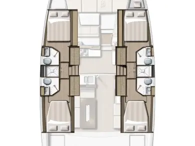 Catamaran rental in Kaštela - Bali Bali 4.2