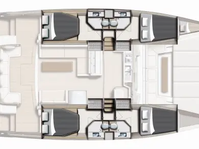 Yacht charter Sukošan cheap Bali 4.3 MY