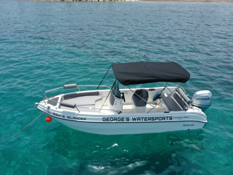 Bareboat Rental Motorboat Karel with a boat licence