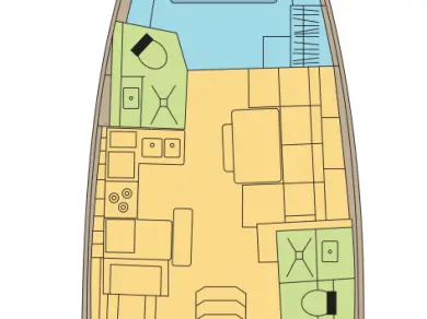 Bareboat Rental Sailboat Jeanneau with a boat licence