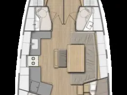Sailboat rental with or without captain Bénéteau Alimos