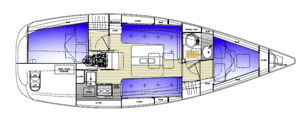 Bareboat Rental Motorboat Kavi Yacht with a boat licence