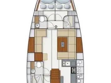 Sailboat rental in Fethiye - Hanse Hanse 445